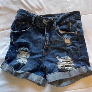Dark blue size 00 Aeropostale shorts